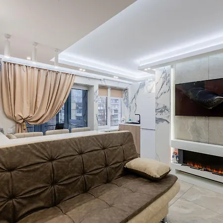 Apartament Hammam , Big Jacuzzi ,sauna , 2 Bedroom , Khrechatik Kijów