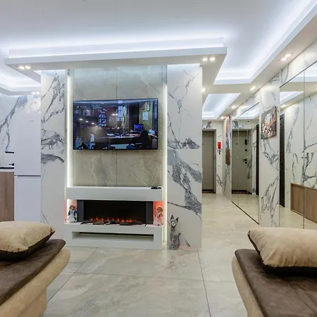 Hammam , Big Jacuzzi ,sauna , 2 Bedroom , Khrechatik Kijów