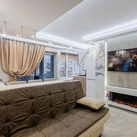 Apartment Hammam , Big Jacuzzi ,sauna , 2 Bedroom , Khrechatik *