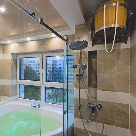 Apartment Hammam , Big Jacuzzi ,sauna , 2 Bedroom , Khrechatik
