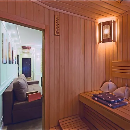Apartment Hammam , Big Jacuzzi ,sauna , 2 Bedroom , Khrechatik *
